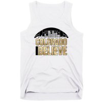 Colorado I Believe In Football Tank Top