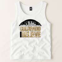 Colorado I Believe In Football Tank Top