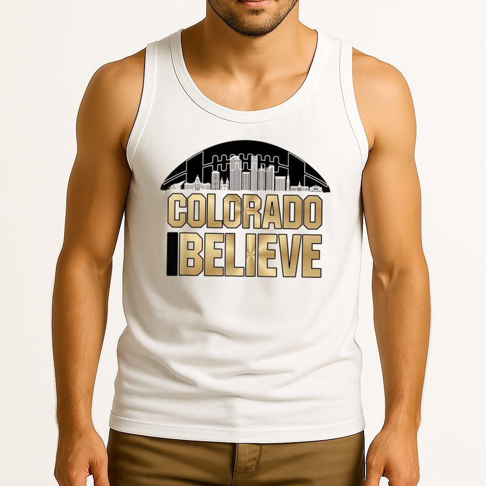 Colorado I Believe In Football Tank Top