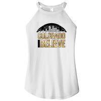 Colorado I Believe In Football Women’s Perfect Tri Rocker Tank