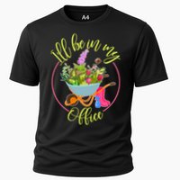 Cute I'll Be In My Office Gardening Fan Cooling Performance Crew T-Shirt