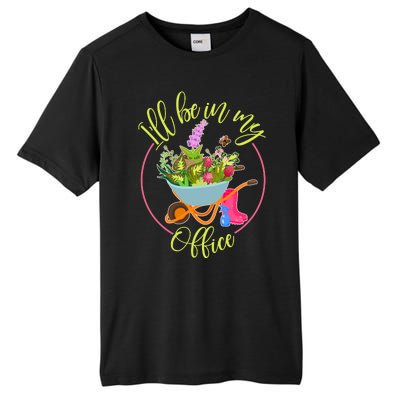 Cute I'll Be In My Office Gardening Fan Tall Fusion ChromaSoft Performance T-Shirt