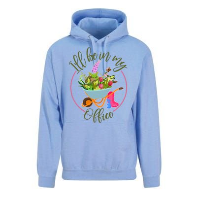 Cute I'll Be In My Office Gardening Fan Unisex Surf Hoodie