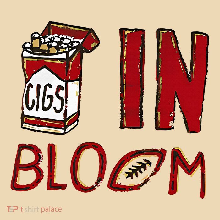 Cigs In Bloom Drawstring Bag