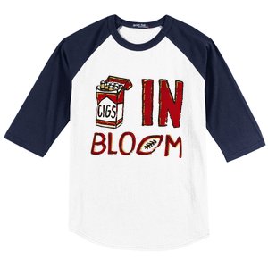 Cigs In Bloom Baseball Sleeve Shirt