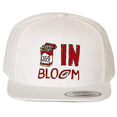 Cigs In Bloom Wool Snapback Cap