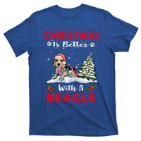 Christmas Is Better With A Beagle Dog Xmas Puppy Lover Cute Gift T-Shirt