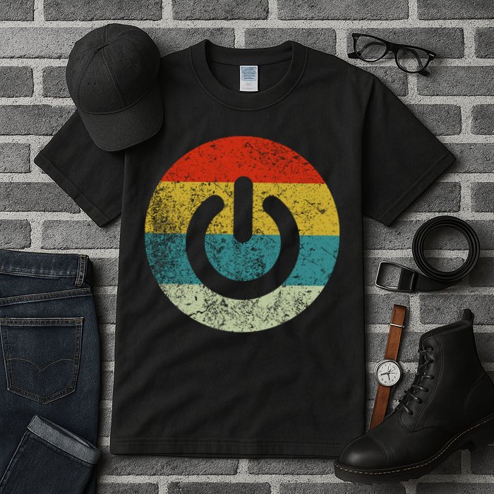 Computer Icons Button Power Tall T-Shirt