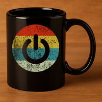 Computer Icons Button Power 11oz C Handle Ceramic Mug