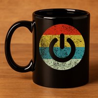 Computer Icons Button Power 11oz C Handle Ceramic Mug