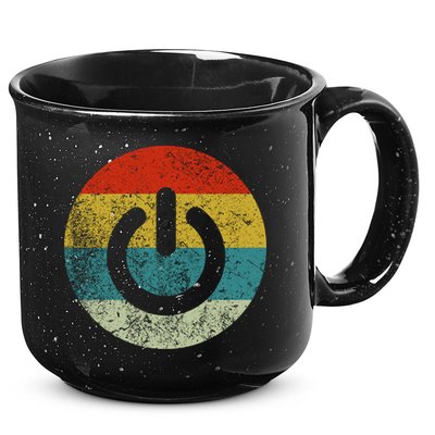 Computer Icons Button Power 15oz Campfire Ceramic Mug