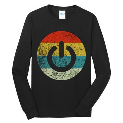 Computer Icons Button Power Tall Long Sleeve T-Shirt