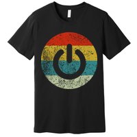 Computer Icons Button Power Premium T-Shirt