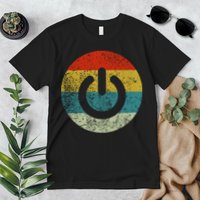 Computer Icons Button Power Premium T-Shirt