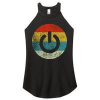 Computer Icons Button Power Women's Perfect Tri Rocker Tank