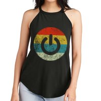 Computer Icons Button Power Women's Perfect Tri Rocker Tank