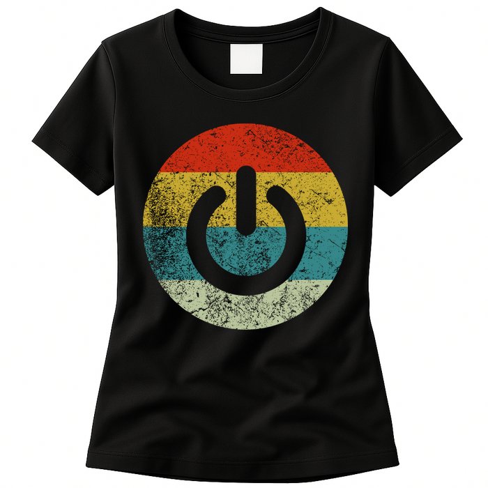 Computer Icons Button Power Women's T-Shirt