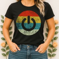 Computer Icons Button Power Women's T-Shirt
