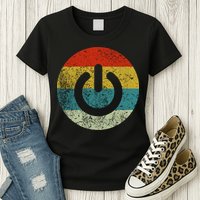 Computer Icons Button Power Women's T-Shirt