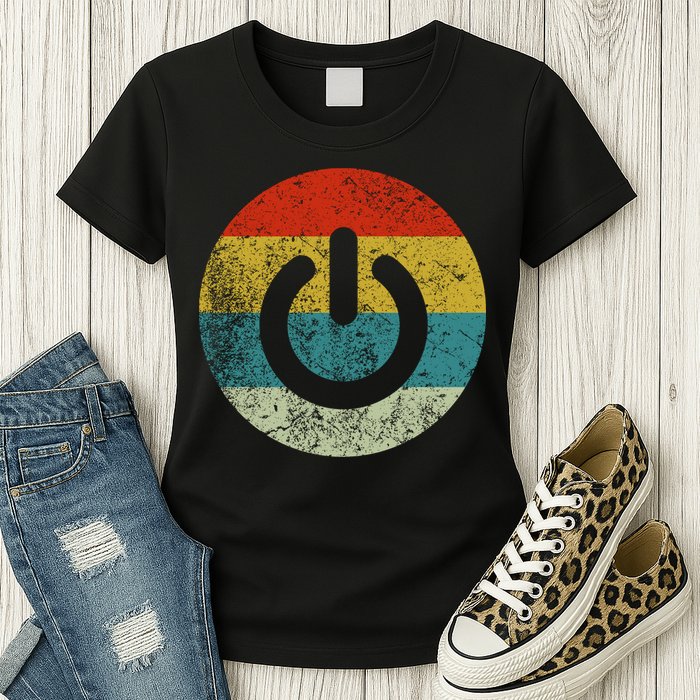 Computer Icons Button Power Women's T-Shirt