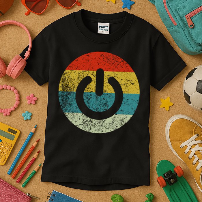 Computer Icons Button Power Kids T-Shirt