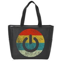 Computer Icons Button Power Zip Tote Bag