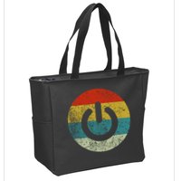 Computer Icons Button Power Zip Tote Bag