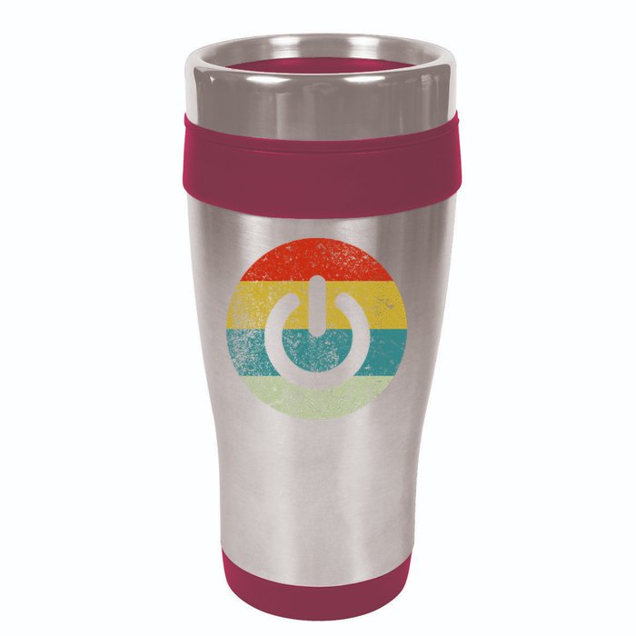 Computer Icons Button Power 16oz Travel Tumbler