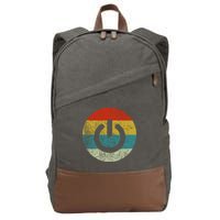 Computer Icons Button Power Cotton Canvas Backpack