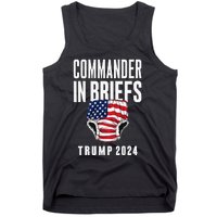 Commander In Briefs Trump 2024 Tank Top