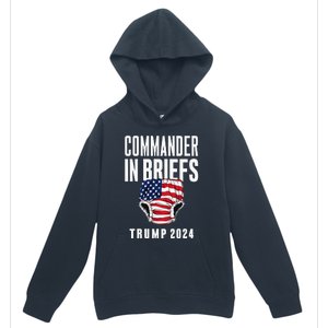 Commander In Briefs Trump 2024 Urban Pullover Hoodie