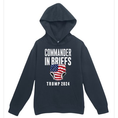 Commander In Briefs Trump 2024 Urban Pullover Hoodie