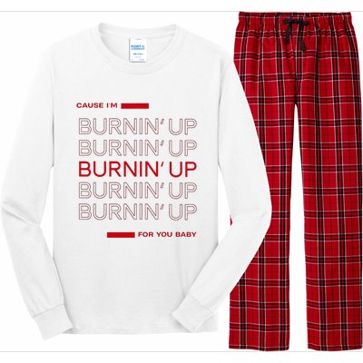 Cause IM Burnin Up For You Baby Long Sleeve Pajama Set