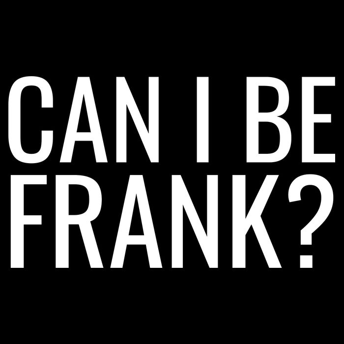 Can I Be Frank Funny Sarcasm Cropped Pullover Crew