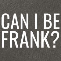 Can I Be Frank Funny Sarcasm Cotton Canvas Backpack
