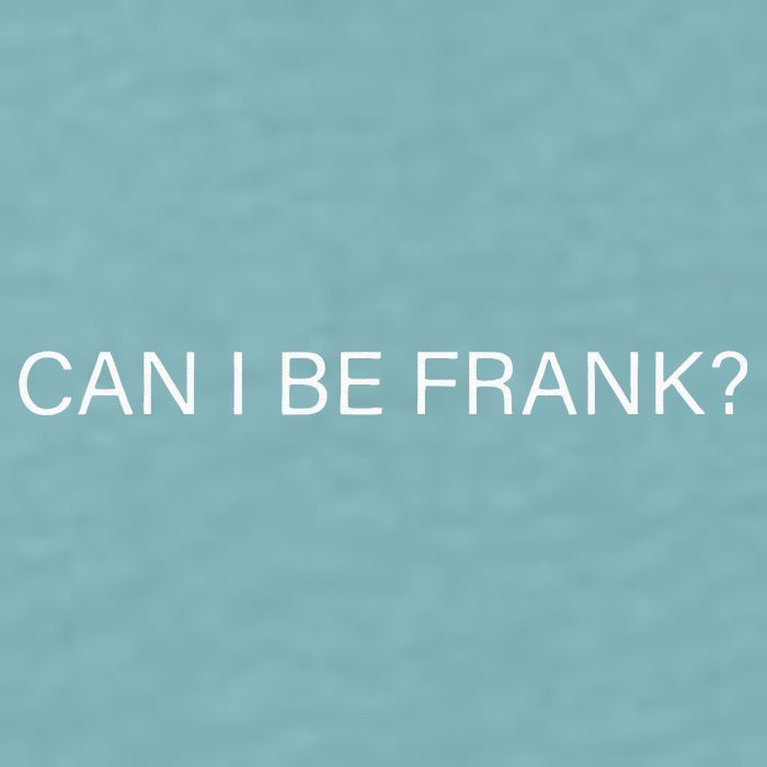 Can I Be Frank Funny Sarcasm Sueded Cloud Jersey T-Shirt
