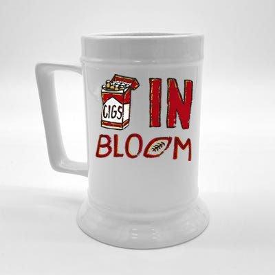 Cigs In Bloom Beer Stein