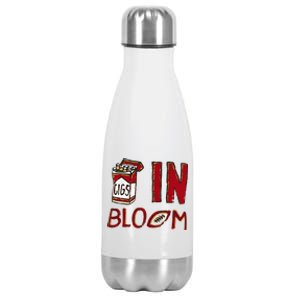 Cigs In Bloom Stainless Steel Insulated Water Bottle