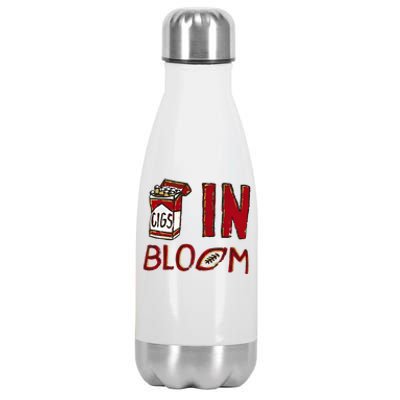 Cigs In Bloom Stainless Steel Insulated Water Bottle