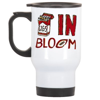 Cigs In Bloom Stainless Steel Travel Mug