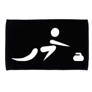 Curling Icon Microfiber Hand Towel