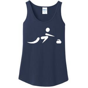 Curling Icon Ladies Essential Tank