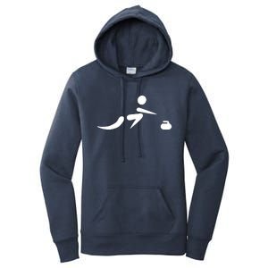 Curling Icon Women's Pullover Hoodie