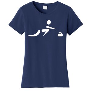 Curling Icon Women's T-Shirt