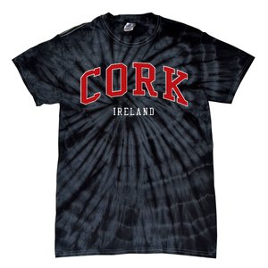 Cork Ireland College University Style Tie-Dye T-Shirt