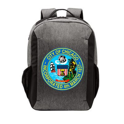 Chicago Illinois City Seal I Love Chicago Illinoisan Vector Backpack