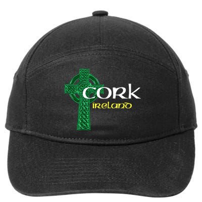 Cork Ireland County Celtic Gaelic Football And Hurling 7-Panel Snapback Hat