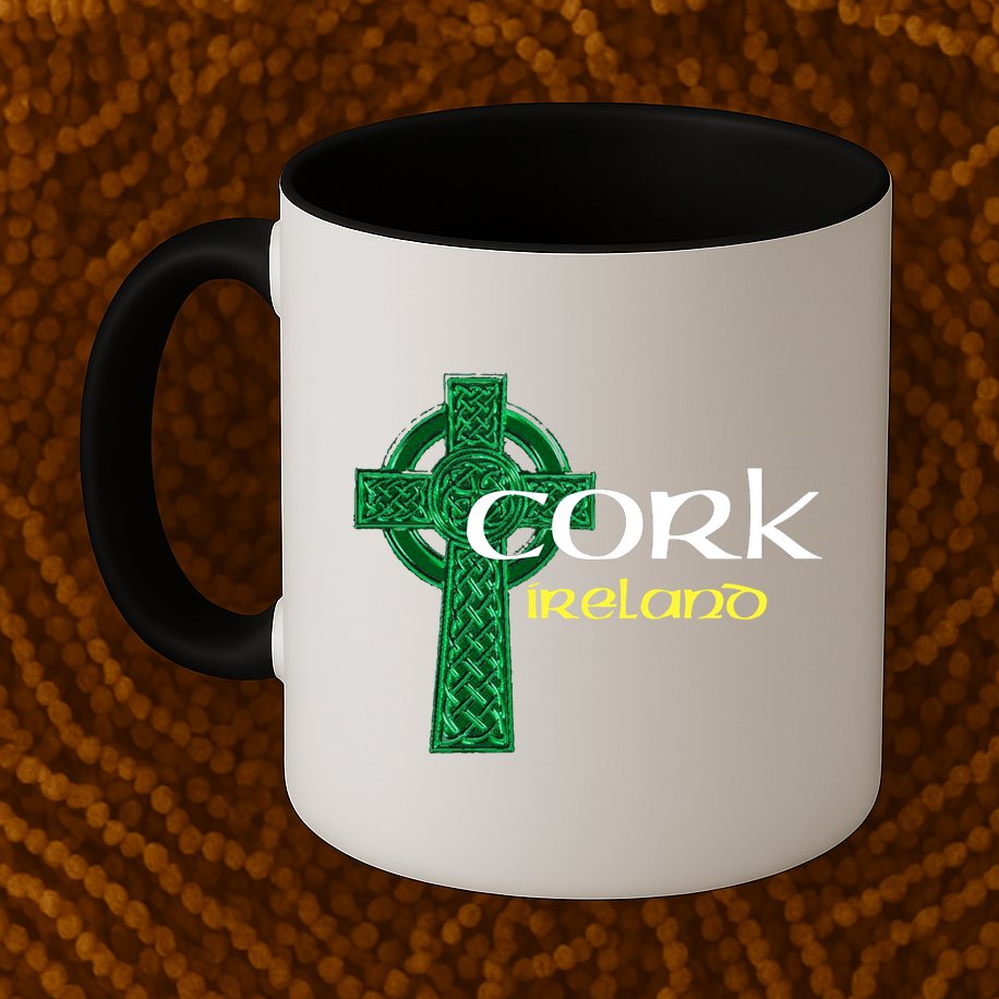 Cork Ireland County Celtic Gaelic Football And Hurling Mug