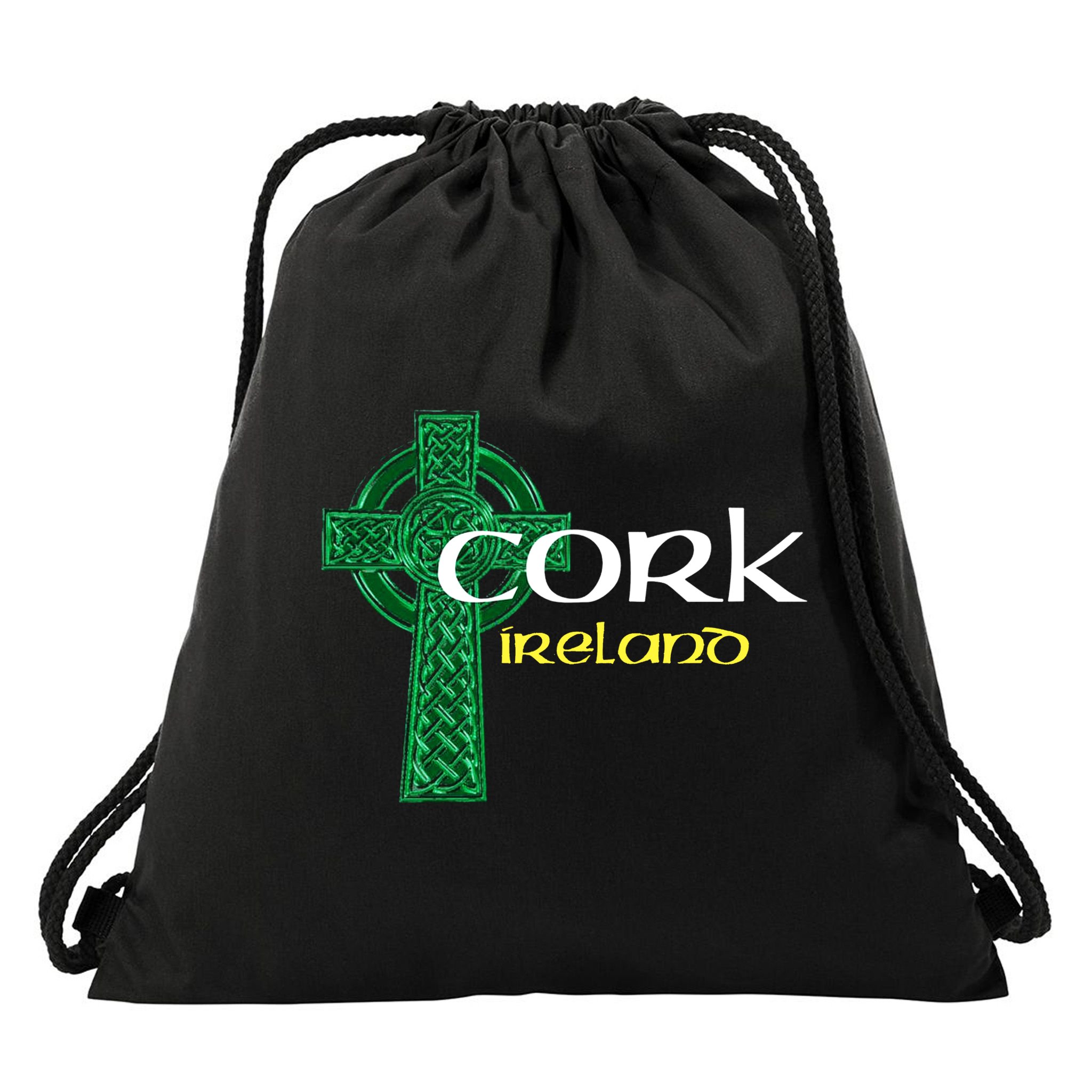 Cork Ireland County Celtic Gaelic Football And Hurling Drawstring Bag