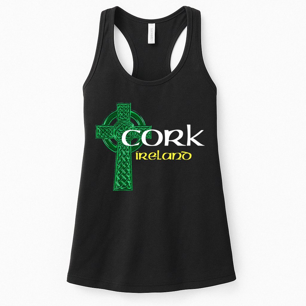 Cork Ireland County Celtic Gaelic Football And Hurling Womens Tank Top